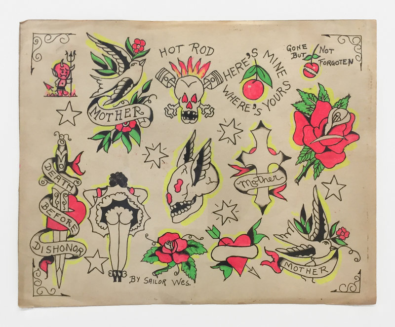 Fleisher/Ollman Gallery » Artists » Tattoo Flash » Available Works
